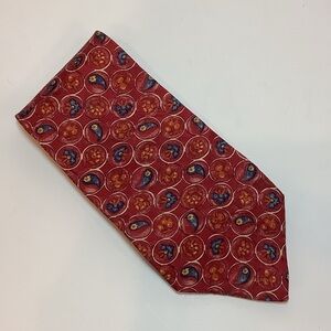Villa Bugatti Paisley Silk Tie